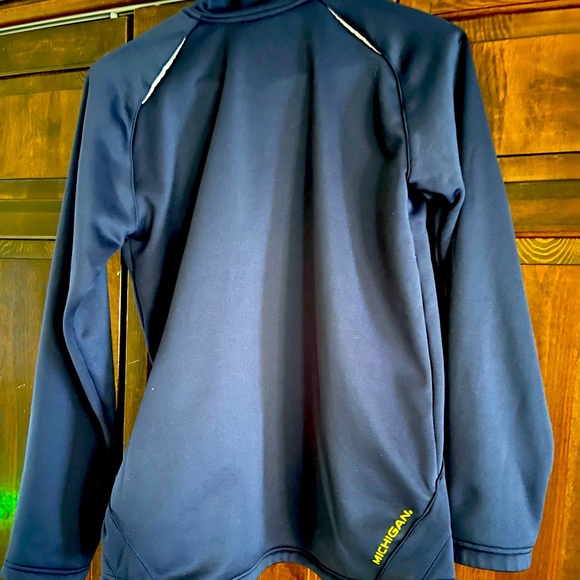 University of Michigan U of M pullover 1/2 zip - Picture 3 of 3